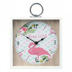 Wall Clock Pink 20 x 5 x 20 cm