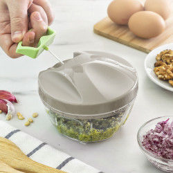 Manual mini chopper with...