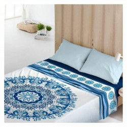 Top sheet Costura Greek Indigo