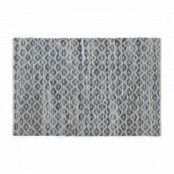 Teppich DKD Home Decor Blau...