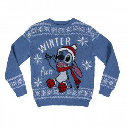 Pulover Unisex Stitch Albastru