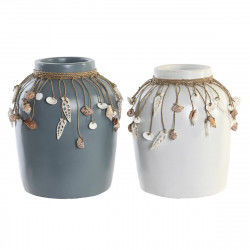 Vase DKD Home Decor Blau...