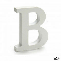 Letter B Wood White (2 x 16...