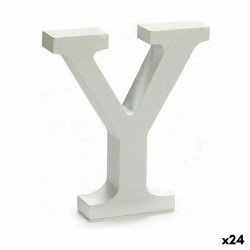 Letter Y Wood White (2 x 16...