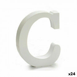 Letter C (24 Units) White...