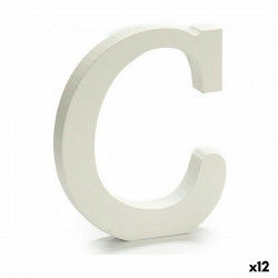 Letter C Wood White (1,8 x...