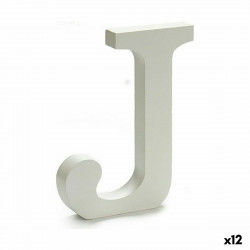 Letter J Wood White (1,8 x...