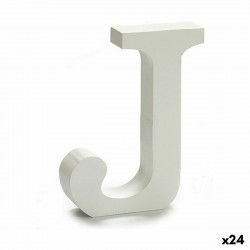 Letter J (24 Units) White...