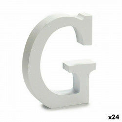 Letter G Wood White (2 x 16...