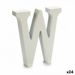 Letter W Wood White (2 x 16...