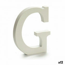 Letter G Wood White (1,8 x...