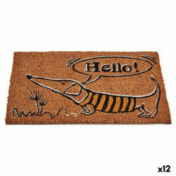 Doormat Dog Natural Black...