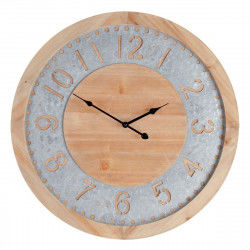 Wall Clock Natural Fir wood...