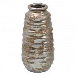 Vase aus Keramik Silber 15...