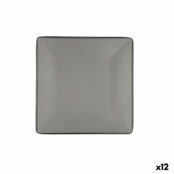 Flat Plate Bidasoa Gio Grey...