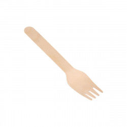 Fork Set Algon Wood 16 cm...