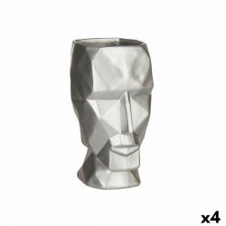 Vase 3D Face Silver...