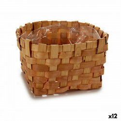 Planter Circular Brown Cane...