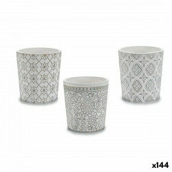 Planter Pattern White Grey...