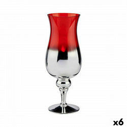 Candleholder Crystal Red...