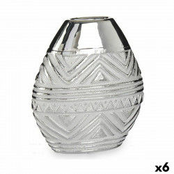 Vase Width Silver Ceramic 8...