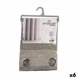 Curtain Beige Grey 140 x...