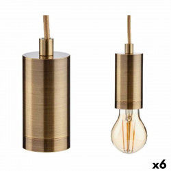 Deckenlampe Gold Metall 60...