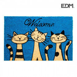 Doormat EDM Blue 60 x 40 cm