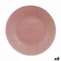 Flat plate Pink Glass (32,5...