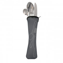 Cutlery Set Quid Grey 5...