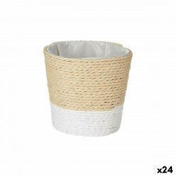 Planter White Rope Plastic...