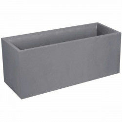 Plant pot EDA Grey Plastic...