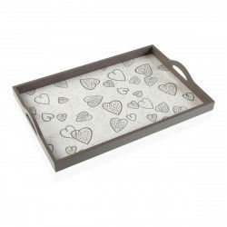 Tray Cozy Hearts MDF Wood...