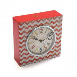 Table clock Versa Red Wood...