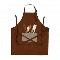 Apron Versa Cubiertos Brown...