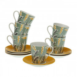 Set of 6 Cups with Plate...