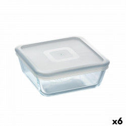 Square Lunch Box with Lid...