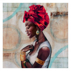 Canvas African Woman 60 x...