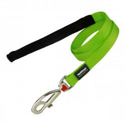 Dog Lead Red Dingo Lime (2...