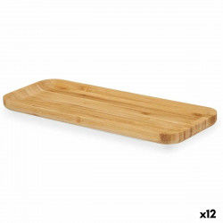 Snack tray Brown Bamboo...