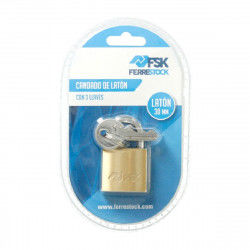 Key padlock Ferrestock 30 mm