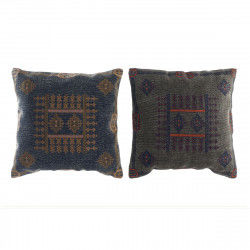 Cushion DKD Home Decor Blue...