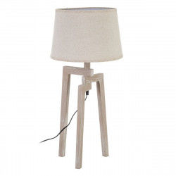 Desk lamp White Linen Wood...