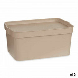 Storage Box with Lid Beige...