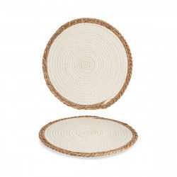 Table Mat White White/Brown...