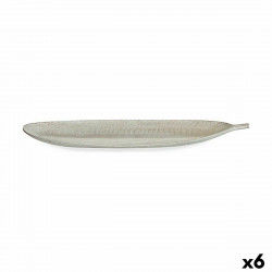 Tray White MDF Wood Leaf of...