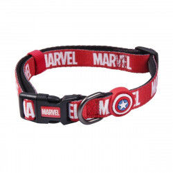 Psí obojek Marvel S/M Červený